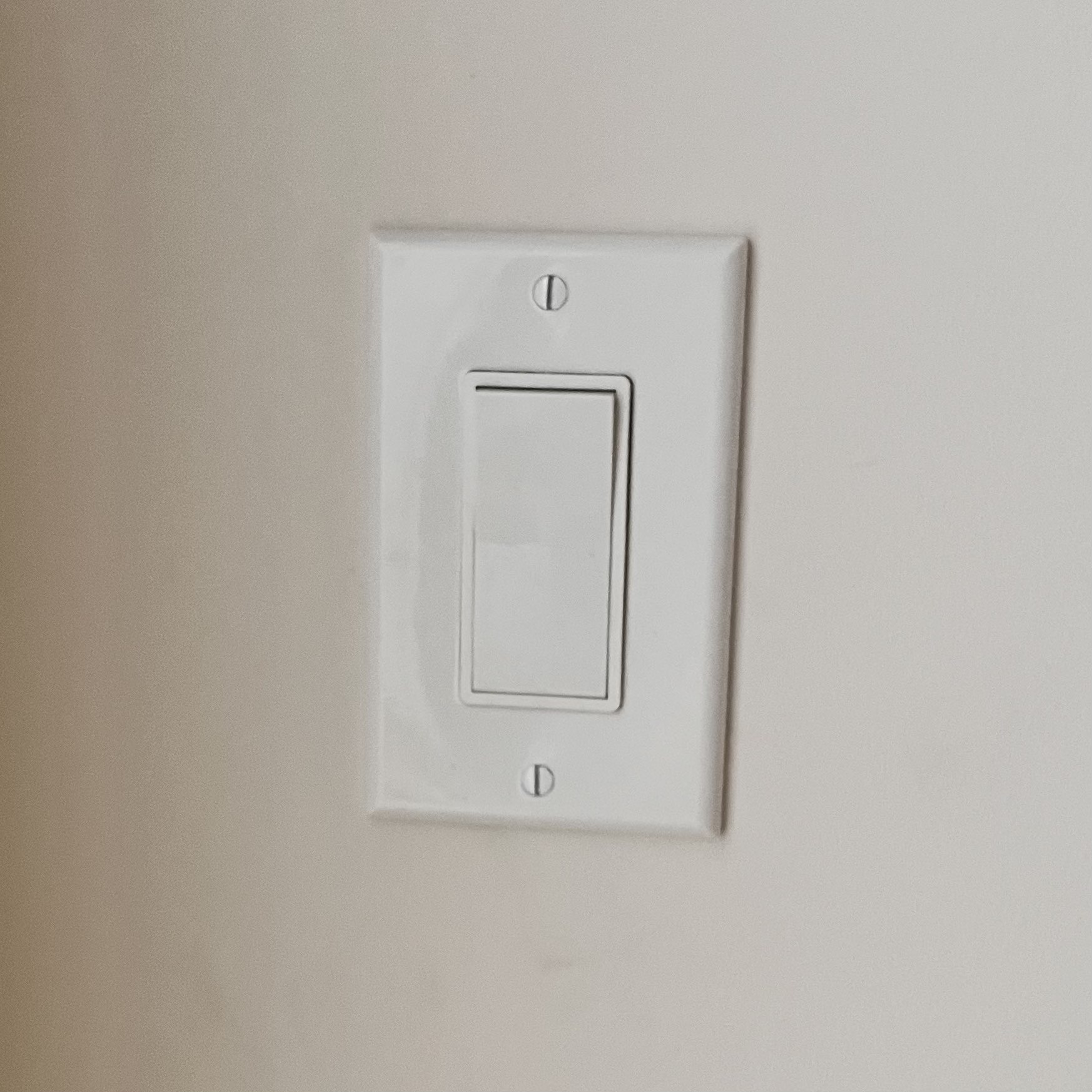 The sound of the switch button.