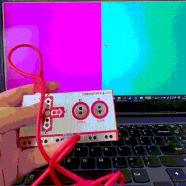 Control with Makey Makey.