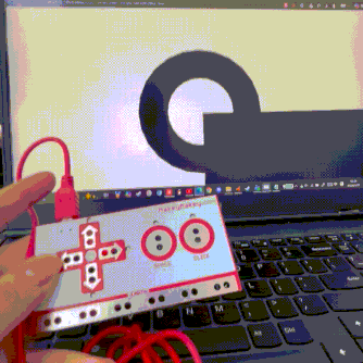 Control with Makey Makey.