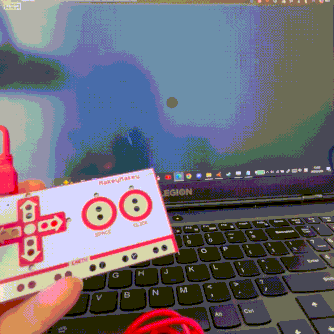 Control with Makey Makey.