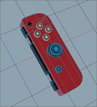 The mesh of the switch controller model
