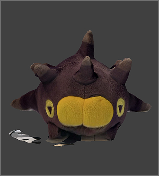 Cropped 3D scanning file