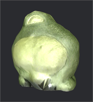 My model in 3D viewer