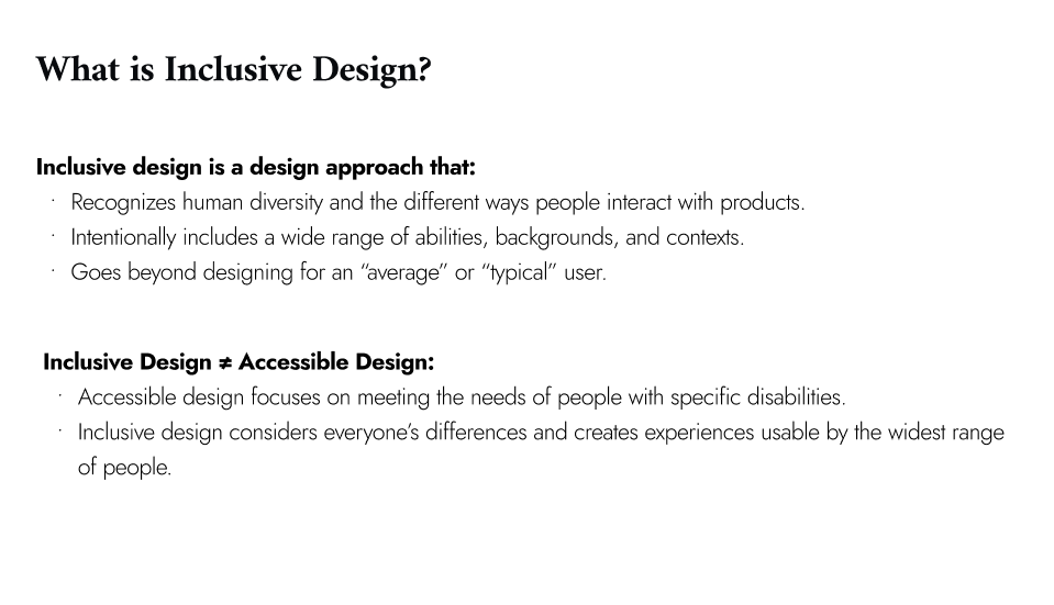 Group presentation insights